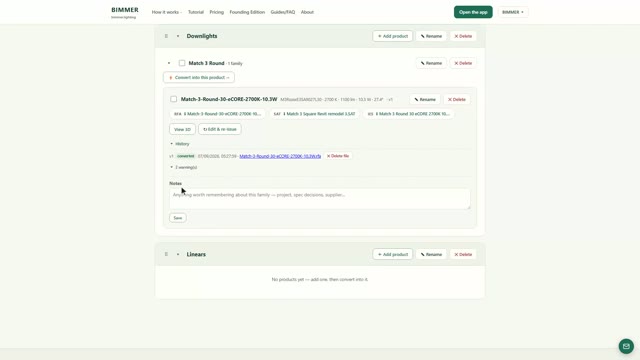 Edit product data and re-issue the next Library version