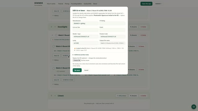 Open the replacement IES file chooser